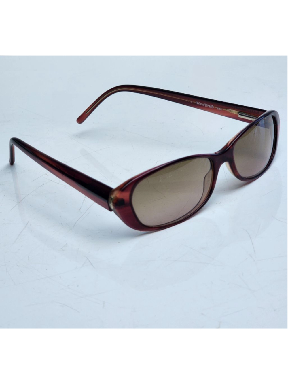 KATE SPADE Rowen Gradient‎ Burgundy Oval Sunglasses #34